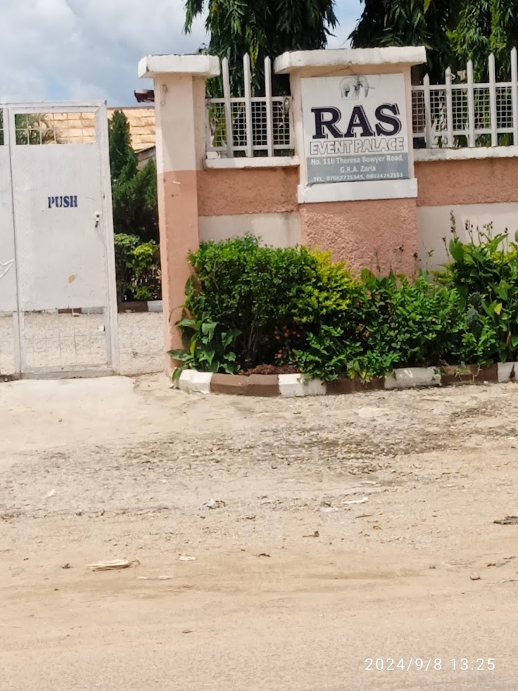 Ras Events Palace interior - Zaria event hall